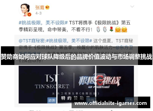 赞助商如何应对球队降级后的品牌价值波动与市场调整挑战 赞助商如何应对球队降级后的品牌价值波动与市场调整挑战